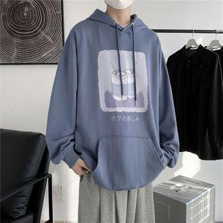 Drinks Print Hoodie
