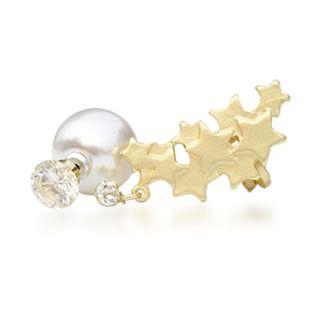 Star Asymmetric Stud Earring