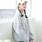 Stripe Loose-fit Pullover