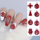 Set Of 2 : Lunar New Year Resin Manicure Accent
