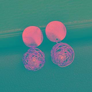 Faux Pearl Wirework Drop Earring As Shown In Figure - One Size