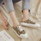 Leopard Print Sneaker Mules