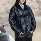 Quilted Padding Jacket Black - One Size