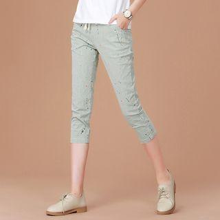Striped Capri Pants