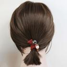 Bead & Pearl Hair Tie Ash Shown In Figure - One Size