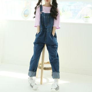 Relaxed-fit Overall Jeans Blue - One Size