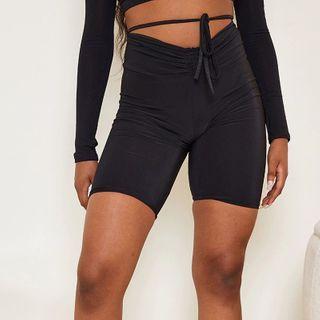 Tie-strap Biker Shorts
