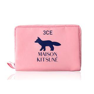 3 Concept Eyes - Maison Kitsune Pouch #pink 1pc