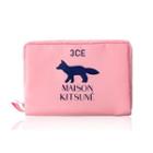 3 Concept Eyes - Maison Kitsune Pouch #pink 1pc