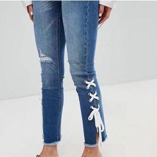 Laced Jeans