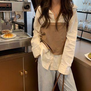 Set: Shirt + Spaghetti Strap Top