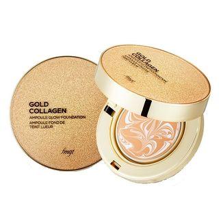 The Face Shop - Gold Collagen Ampoule Glow Foundation - 2 Colors #203 Natural Beige