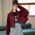 Flap-pocket Button-up Jacket