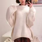 M Lange Oversized Pointelle Sweater
