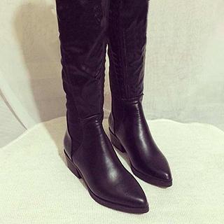Pointy Over The Knee Boots