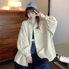 Puff-sleeve Loose-fit Jacket