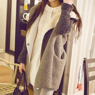 Hooded Long Fleece Jacket