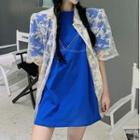 Short-sleeve Lace Jacket / Short-sleeve T-shirt