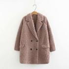 Double-breasted Lambswool Coat