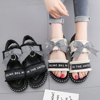 Ribbon Detail Sandals