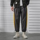 Lettering Pants With Bungee Cord