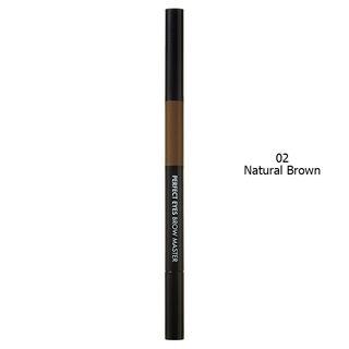 Tony Moly - Perfect Eyes Brow Master (#02 Natural Brown) 0.2g + 0.3g + 1.6g