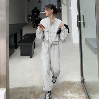 Zipped Jacket / Sweatpants