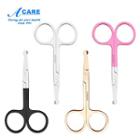 Stainless Steel Safety-tip Eyebrow Scissors