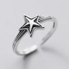 925 Sterling Silver Star Ring S925 Silver - Ring - One Size