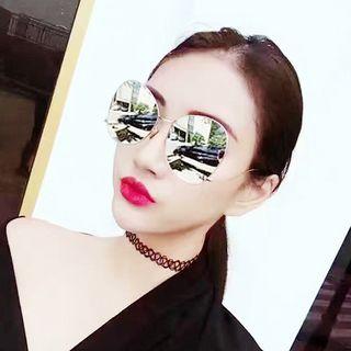 Mirrored Butterfly Sunglasses