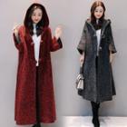 Hooded Melange Coat