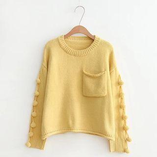 Pom Pom Detail Sweater
