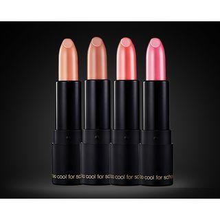 Too Cool For School - Glam Rock Smoky Nudy Lip Color (4 Colors) #02 Satin Beige