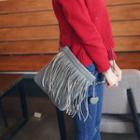 Fringed Cross Body Bag