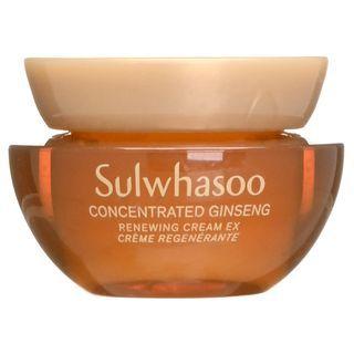 Sulwhasoo - Concentrated Ginseng Renewing Cream Ex Mini - 3 Types New - Mini 5ml