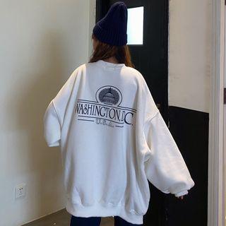 Castle Print Pullover
