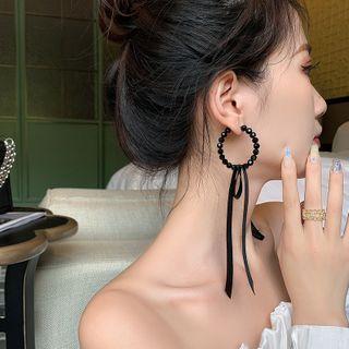 Bow Dangle Earring 1 Pair - One Size