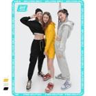 Cropped Loose-fit Hooded Light Jacket