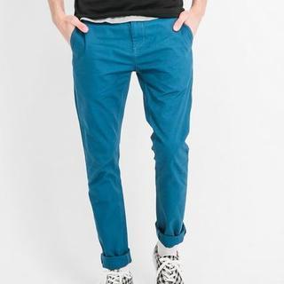 Plain Straight Pants