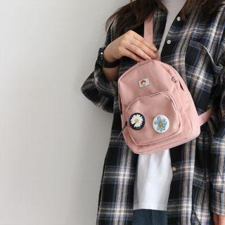 Mini Applique Sling Bag