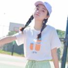 Juice Panel Short-sleeve T-shirt