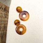 Round Drop Earrings One Size