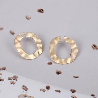 Irregular Open Hoop Earring
