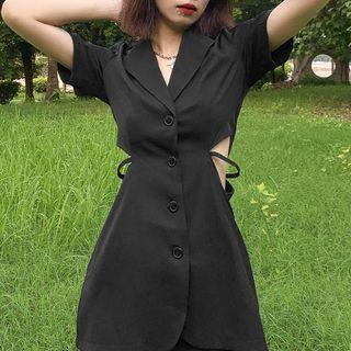 Cut-out Skirt Dress