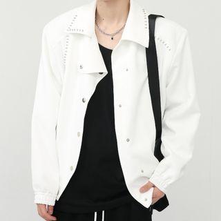 Studded Snap-button Jacket