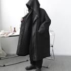 Padding Hooded Long Coat