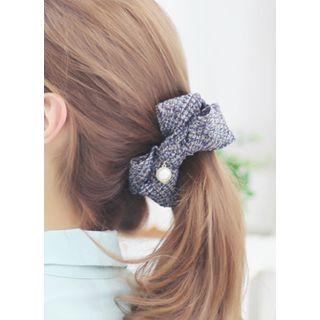 Bow Knit Hair Clamp