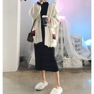 Set: Knit Jacket + Dress