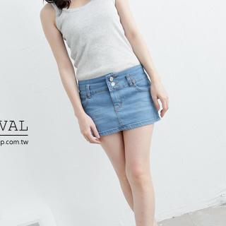 Denim Miniskirt