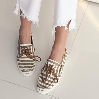 Striped Deck Shoes